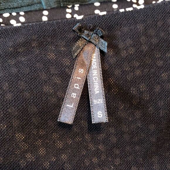 NWT! Lapis black and white dress. - Picture 4 of 11